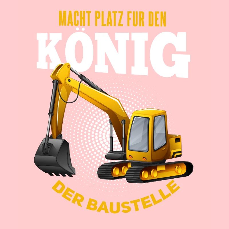 Cooles Bagger Baggerfahrer Spruch Motiv