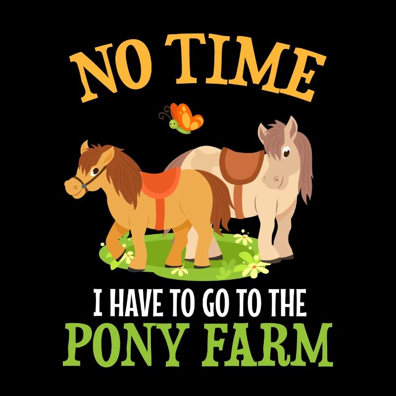 Pas le temps d’aller à la ferme poney