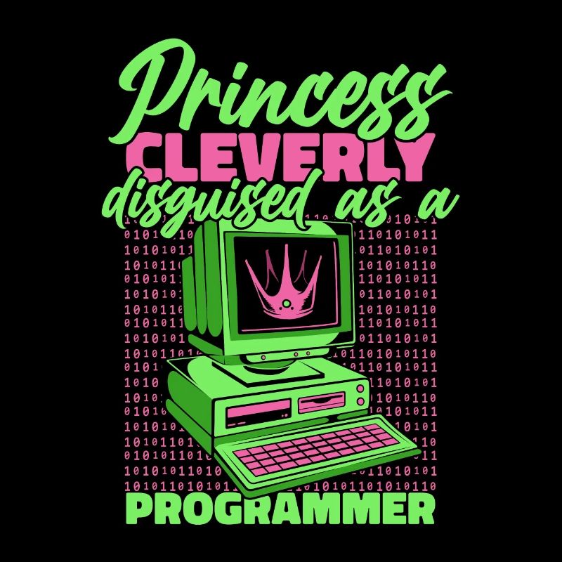 Developer Coder Programmer Princess