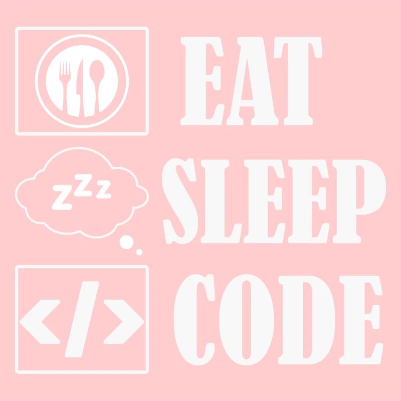 Eat Sleep Code Coding Software