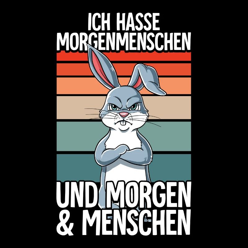 Ich Hasse Morgenmenschen Hase