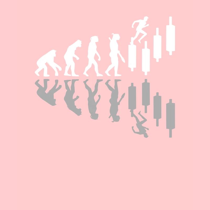 Human Evolution Day Trader Humor Trading Investor