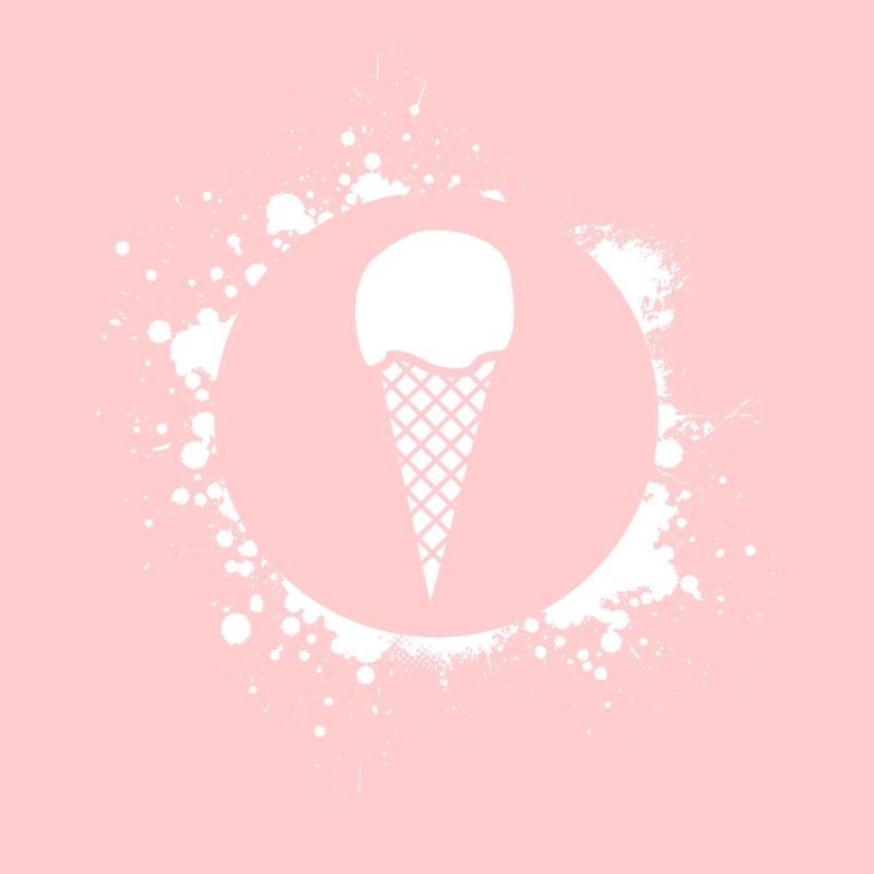 Cornet de crème glacée Boule de crème glacée