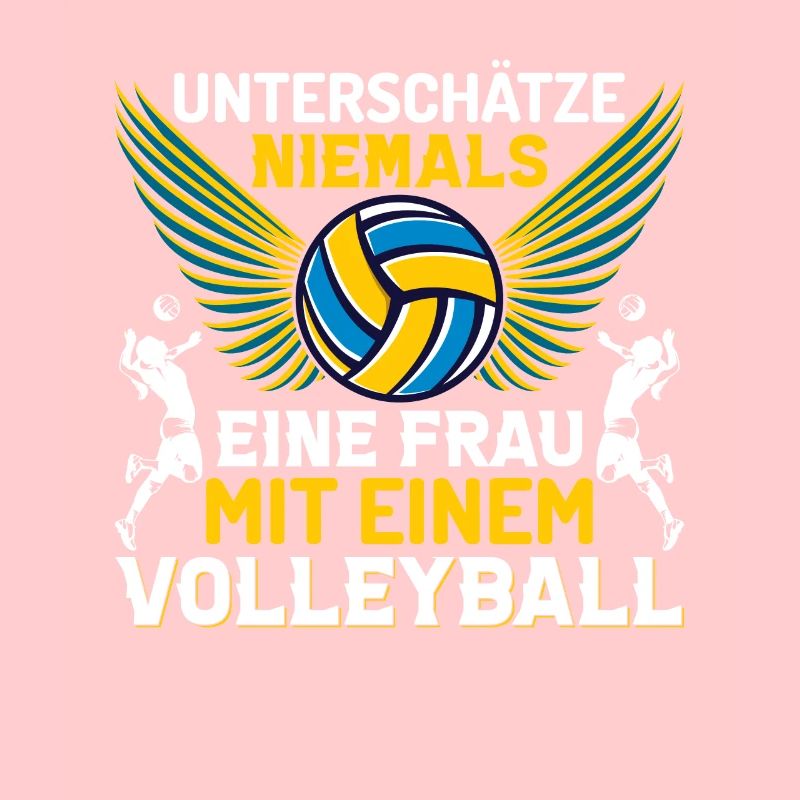 Frau Volleyball Geschenkidee