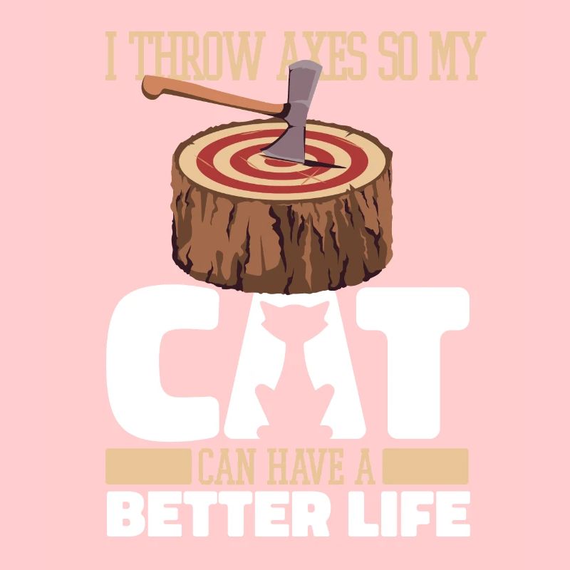 Axe Throwing Axe Thrower Cat