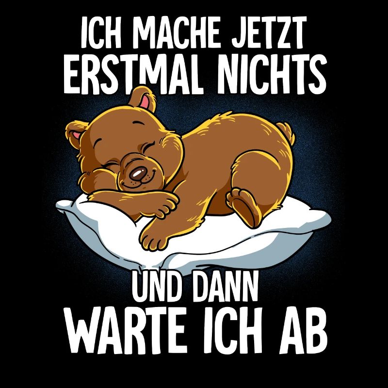 Langschläfer Bär Müde Schlaf