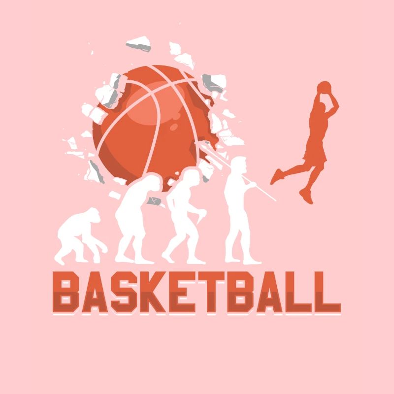 Basketball Evolution From Monkey To Men BBall