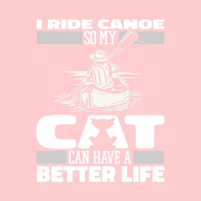 Canoë Canoéiste Chat