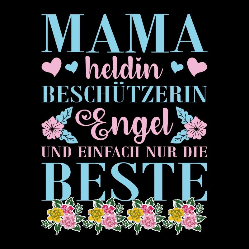 Mama Heldin Beschützerin Engel Die Beste Mutter