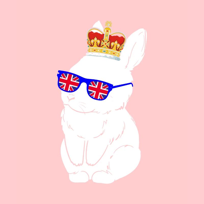Rabbit Queen Elizabeth II British Crown