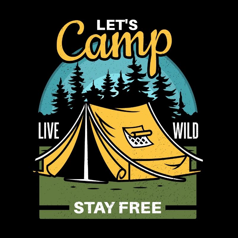 Fun Camper Wanderer Nature Design