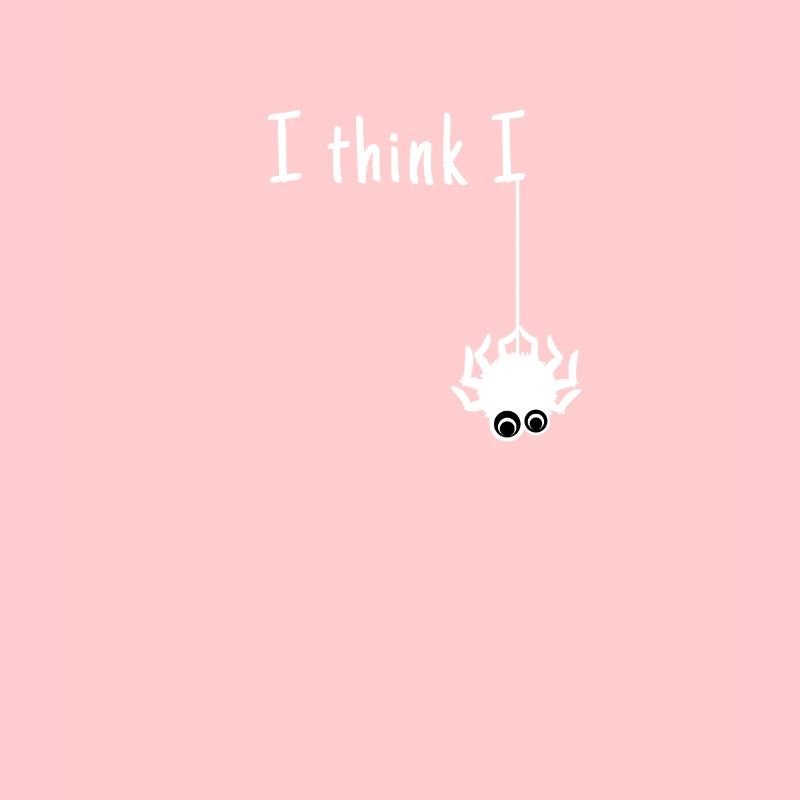 Denglisch Redewendung Spruch I Think I Spider