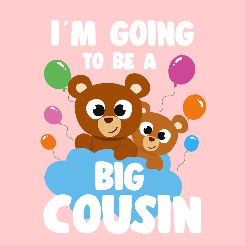 Annonce du bébé I’m Gonna Be A Big Cousin