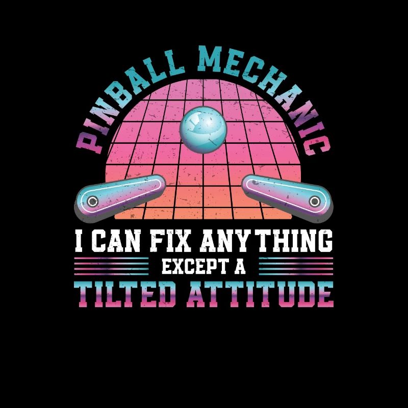 Flipper Tilted Attitude Drôle de flipper dans le