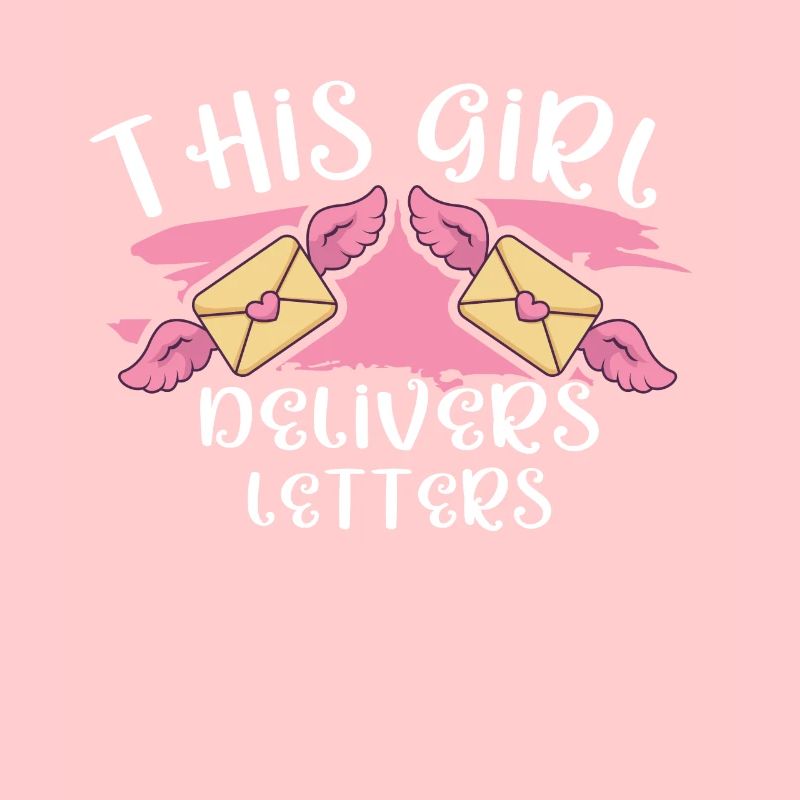 Postangestellte Postdame Postbote Post