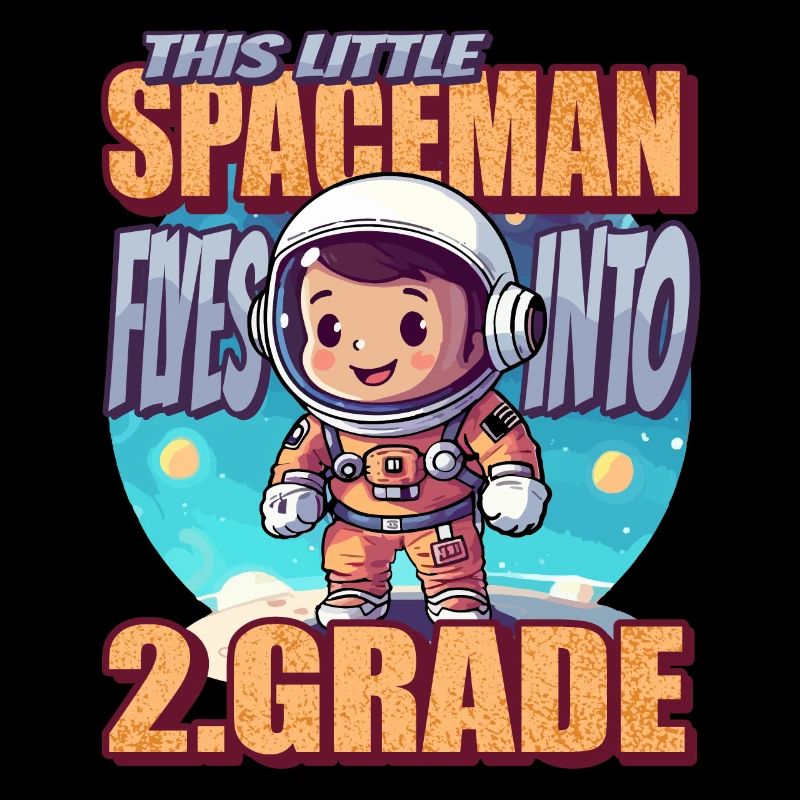 This little astronaut flies into the second