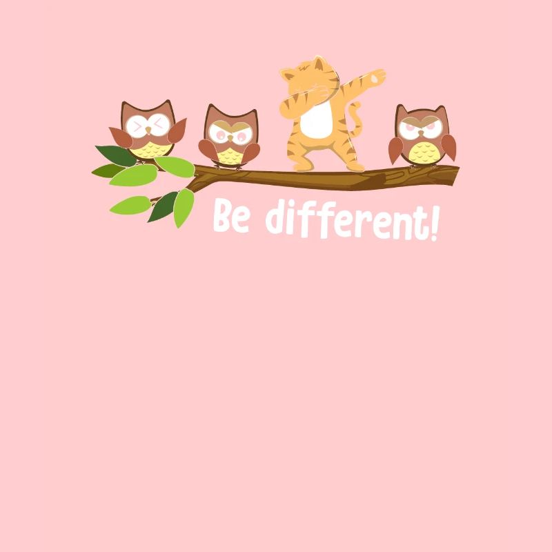 Soyez différent Dabbing Cat
