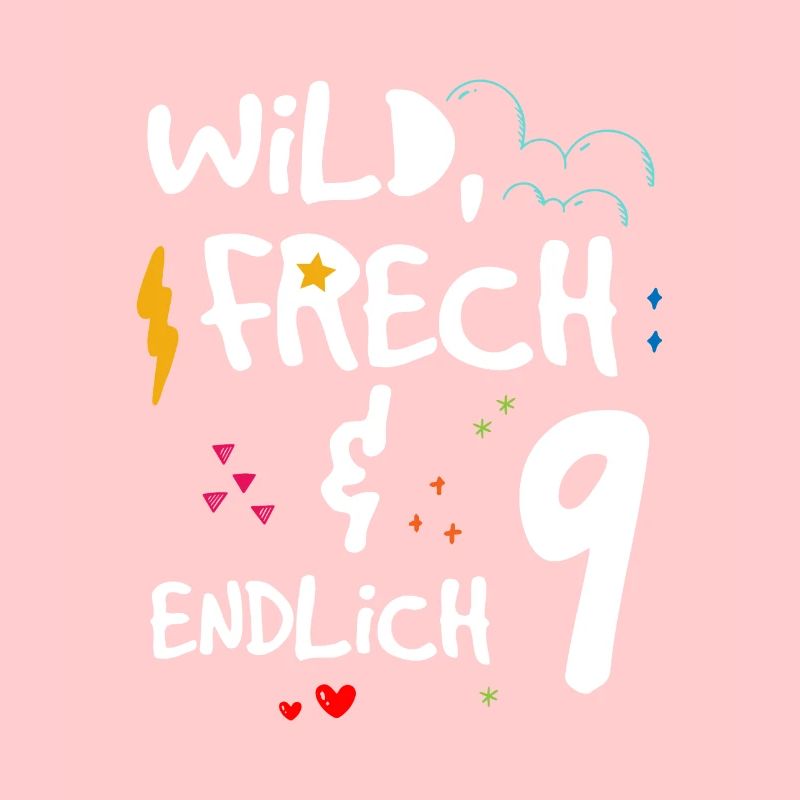 Wild Frech & endlich 9 Kindergeburtstag