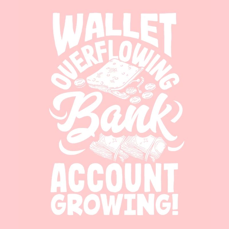 Le portefeuille déborde de compte bancaire augmente les liquidités