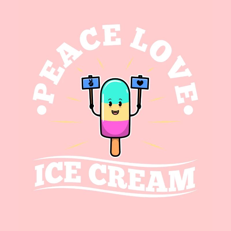 Peace Love Ice Cream