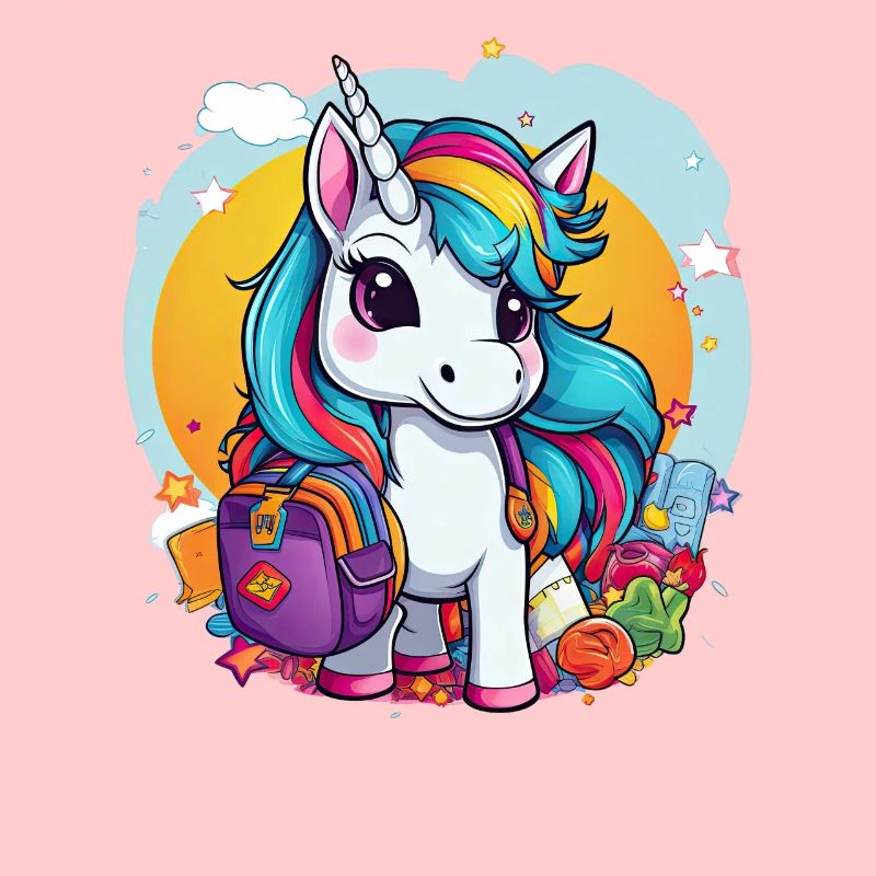 Einhorn Schulkind Einschulung Mädchen Geschenk