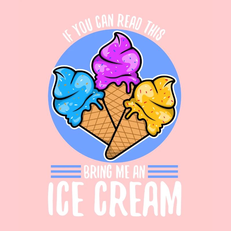Si vous pouvez lire ceci apportez-moi une crème glacée
