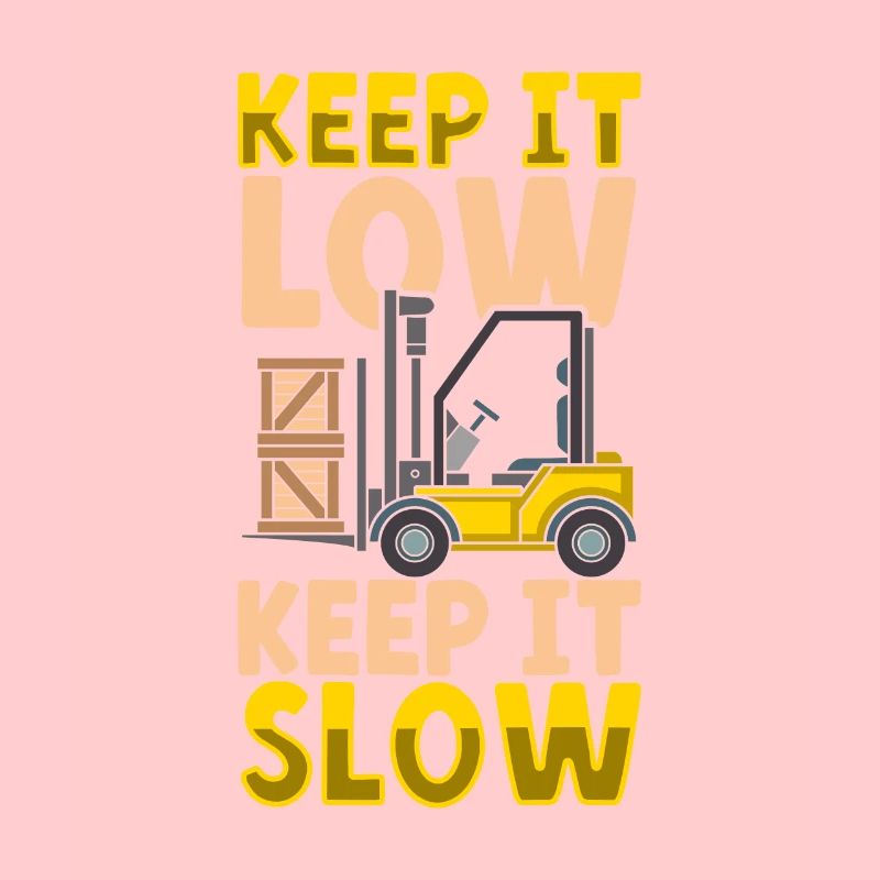 Gabelstaplerfahrer Lager Gabelstapler