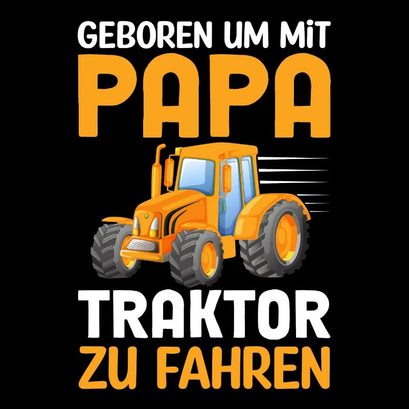 Papa Bauernhof Traktor Traktorfahrer