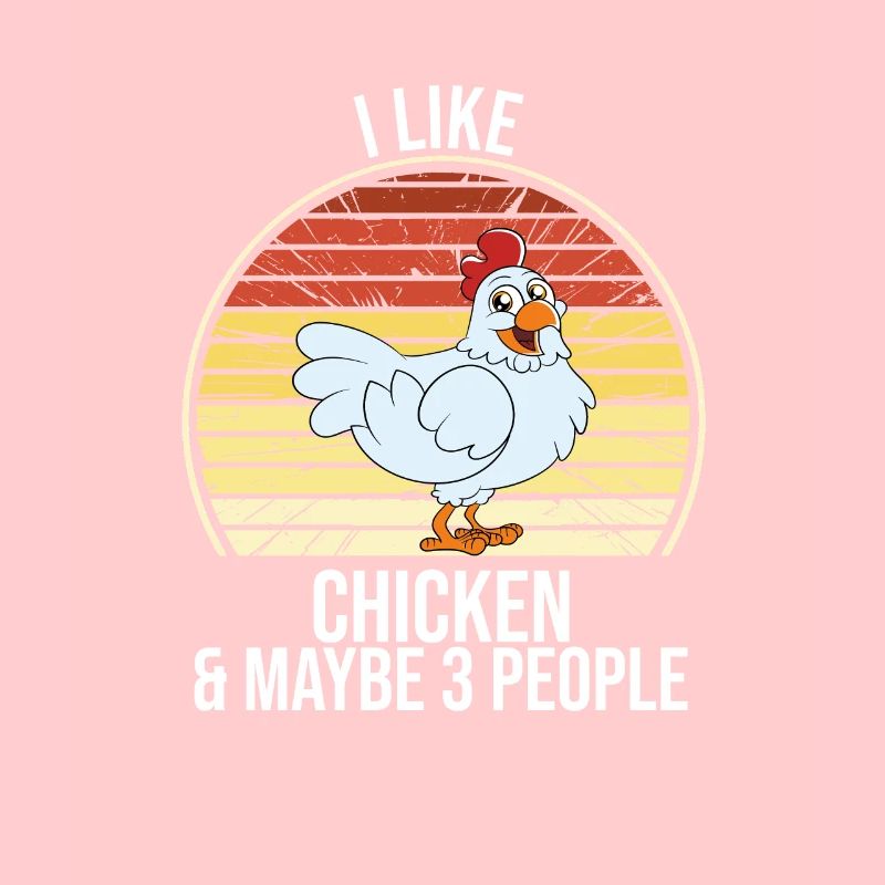 Lustiger Hühner Spruch Huhn