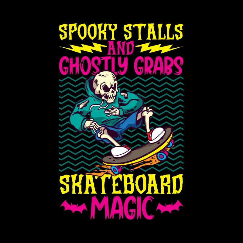 Horror Skateboarder Halloween Skateboard Geschenk