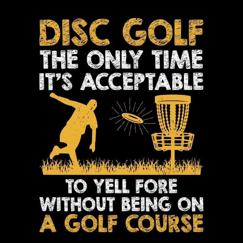 Disc Golf Player Disc Golfer Frisbee Player Par Pu