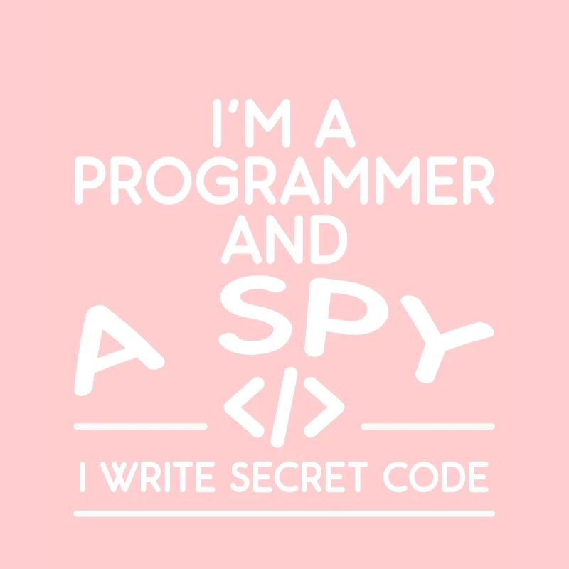 I'm A Programmer And A Spy, I Write Secret Code 4