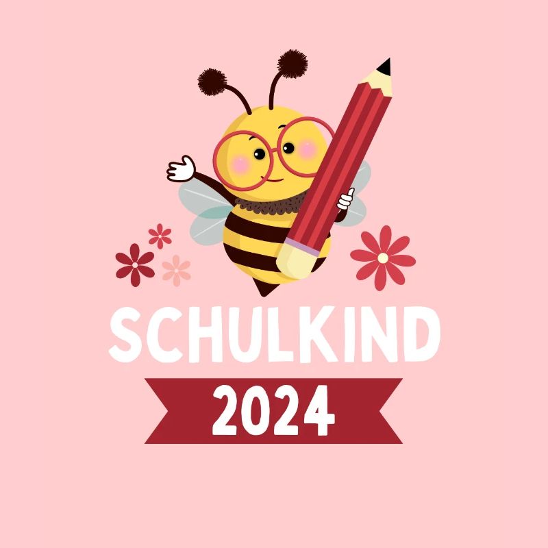 Schulkind 2024 Einhorn 1. Klasse Biene Einschulung