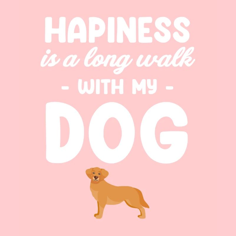 Happiness is a long walk with my dog