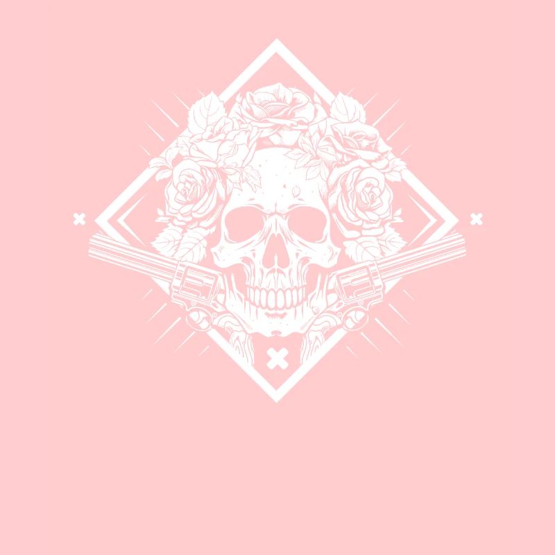 80s Rock Roses Skull Rose Skull Rifles