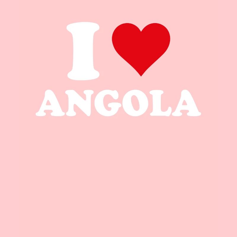 Ich liebe Angola Herz Angolanisch Angolanisch Geschenk