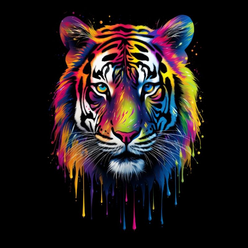 Rainbow Tiger
