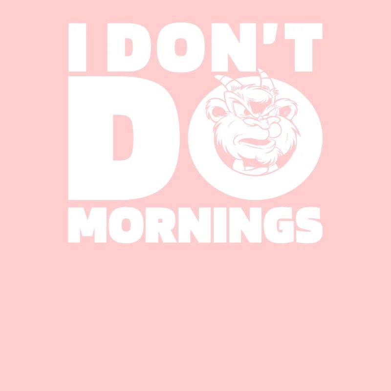 Chèvre Drôle Je Ne Fais Pas De Matins