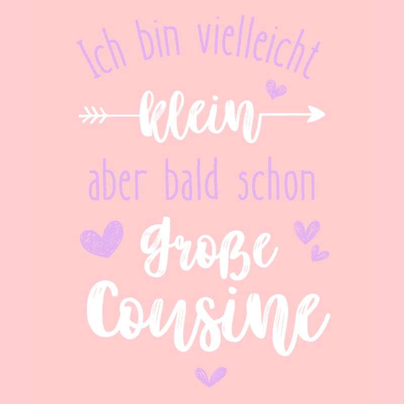 Ich bin klein und werde Große Cousine 2024 Mädchen