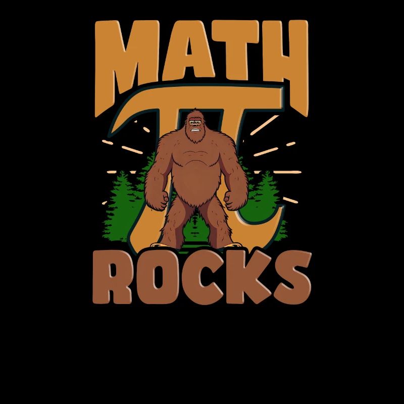 Pi Day Math Rocks Sasquatch