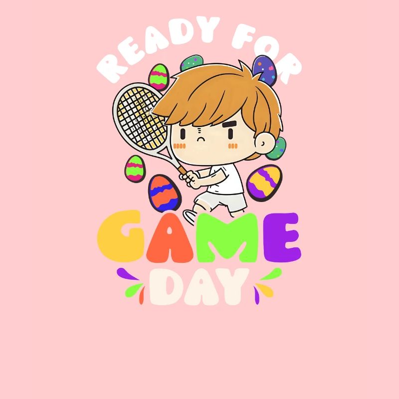 Tennis Easter Ready Game Day