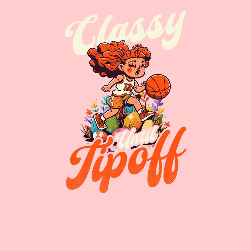 Basketball Easter Classy Until Tipoff
