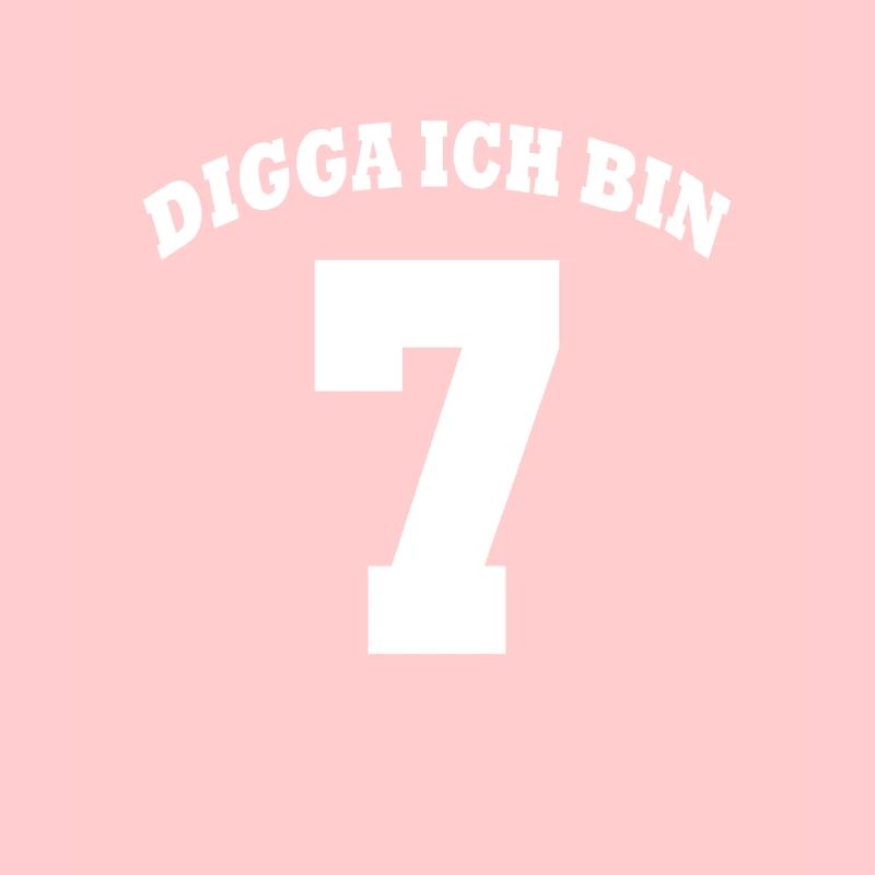 7 Jahre Geburtstag Kinder - Digga ich bin 7