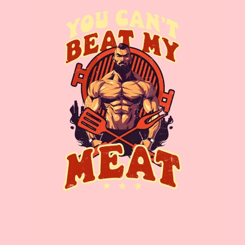 Bodybuilder BBQ Cant Beat Fleisch