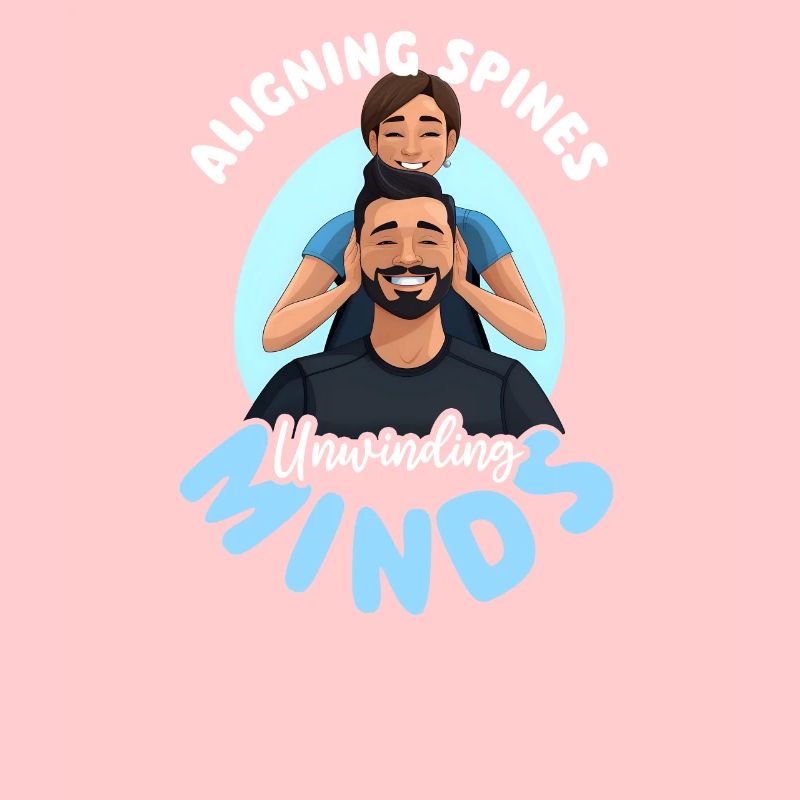 Chiropractor Aligning Spines Unwinding Minds