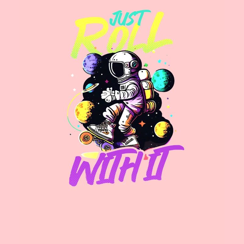 Roller Derby roule avec ça Astronaute