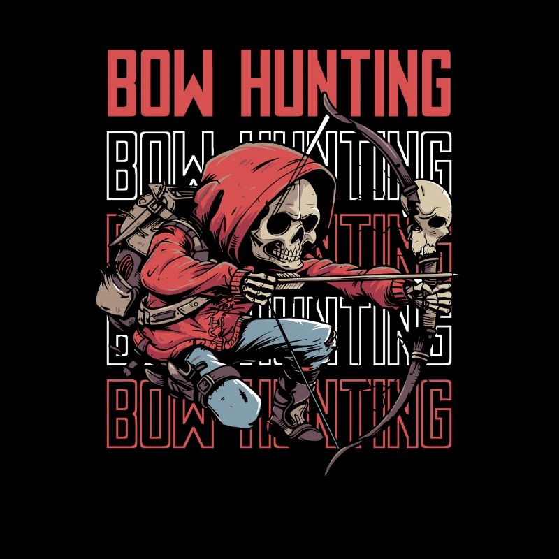 Bogenjagd Bogenjäger Skelett