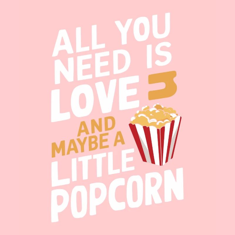 Dicton de pop-corn amusant, pop-corn en rafale