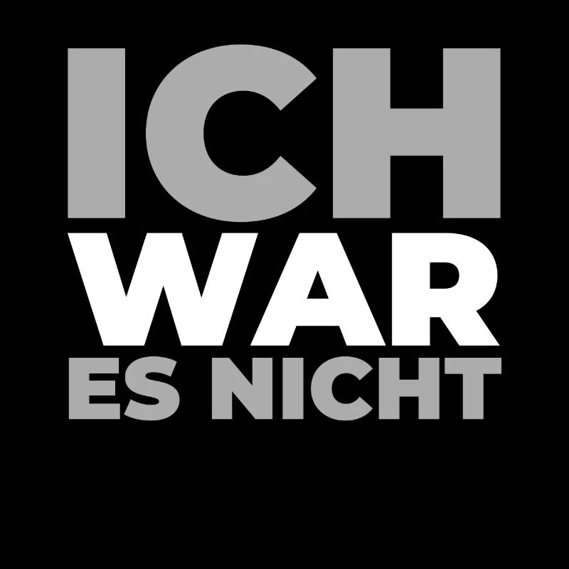 Black humor it wasn't me