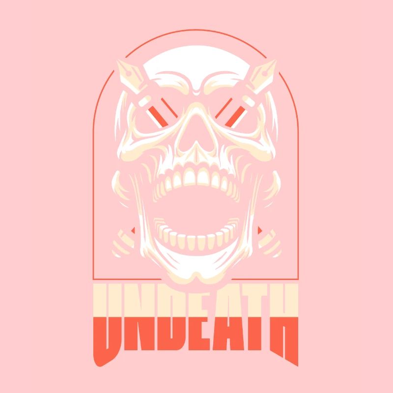 Writer Author Skull Undeath
